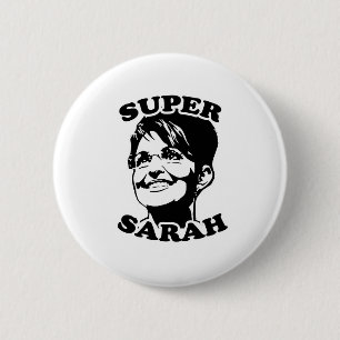Super Sarah 2 Inch Round Button
