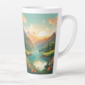 Super Sayan Latte Mug