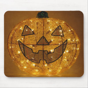 Super Scary Halloween Pumpkin Mouse Pad