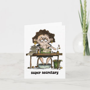 super secretary card