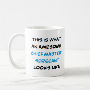 super sergent-chef sergent tasse de café