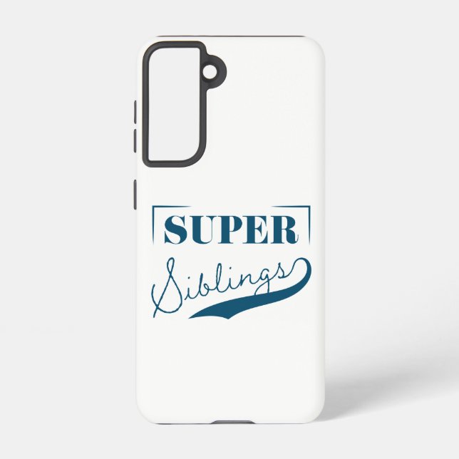 Super Sibling Samsung Galaxy S21 Case (Back)