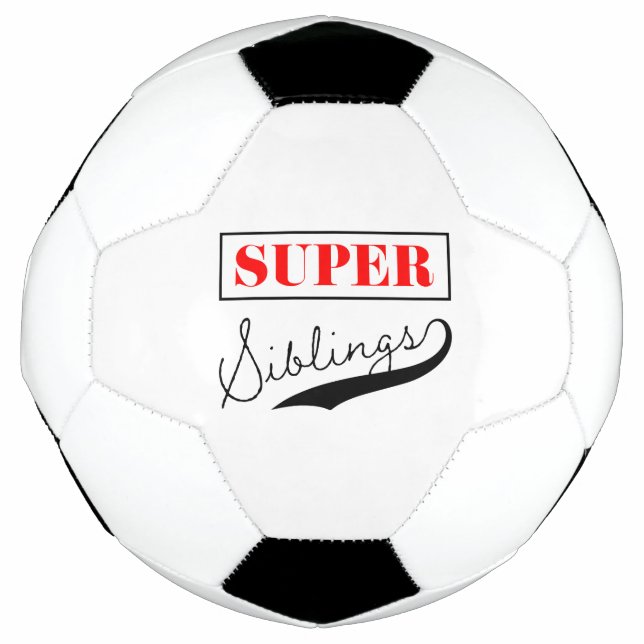 Super Sibling Soccer Ball (Front)