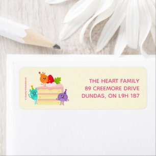 Super Simple Bumble Nums Birthday Cake