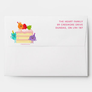 Super Simple   Bumble Nums Birthday Cake Envelope