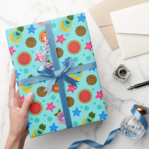Super Simple Bumble Nums Summer Birthday Wrapping Paper