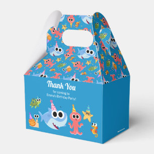 Super Simple Finny the Shark Confetti Birthday Favor Box