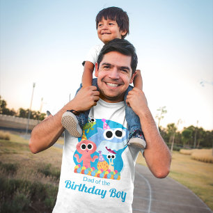 Super Simple   Finny the Shark Confetti Birthday Tri-Blend Shirt