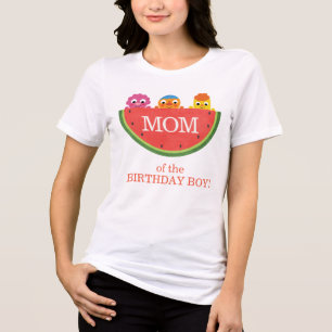 Super Simple Noodle & Pals Watermelon Party Tri-Blend Shirt
