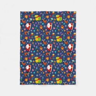 Super Simple Rhymington Holiday  Fleece Blanket