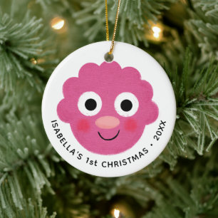 Super Simple Songs   Custom Blossom 1st Christmas Ceramic Ornament