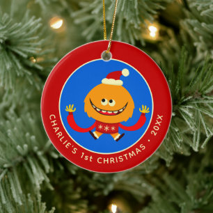 Super Simple Songs Dewey Rhymington Holiday Ceramic Ornament