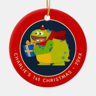 Super Simple Songs Hugo Rhymington Holiday Ceramic Ornament