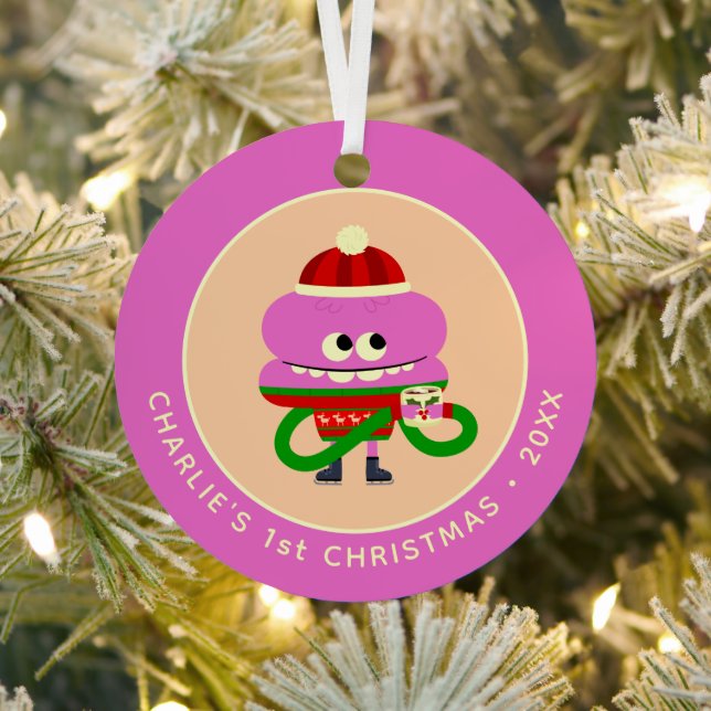 Super Simple Songs Jimmy Rhymington Holiday Metal Ornament (Insitu)