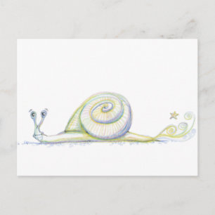 Super Snail Postcard