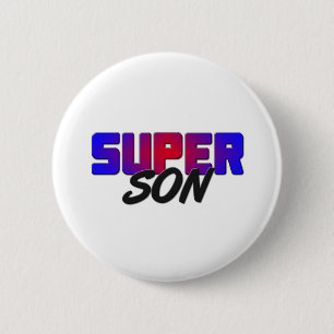 Super Son 2 Inch Round Button
