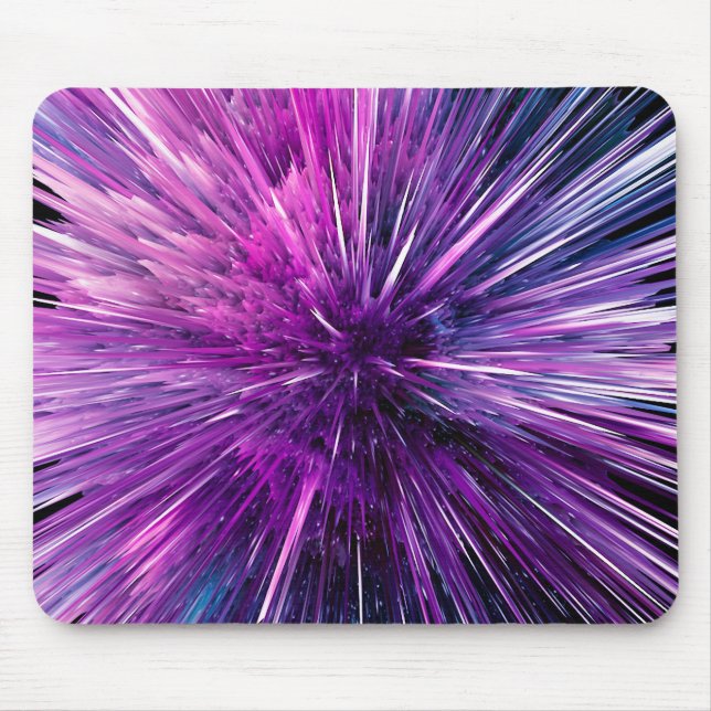 Super sonic - gorgeous purple mouse pad (Front)