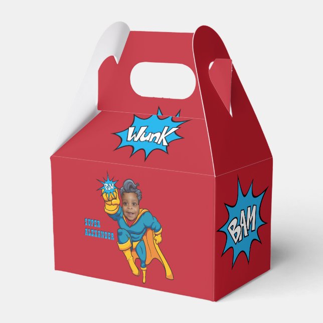 Super Special Kids 🌟 Greatest Superhero Favor Box (Front Side)