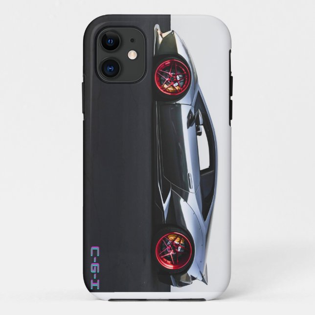 super sports car on iphone11 case mate cover (Back)