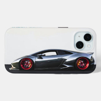 super sports car on iphone15 case mate cover