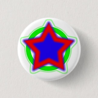 Super Star 1 Inch Round Button