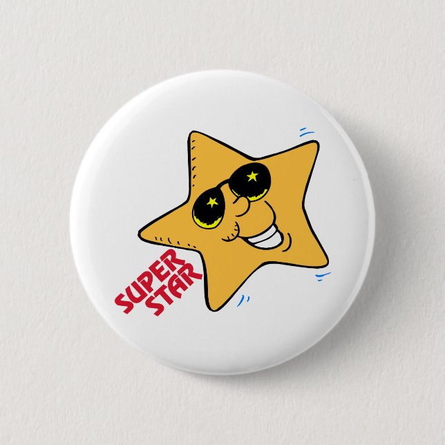 Super Star Button (Front)