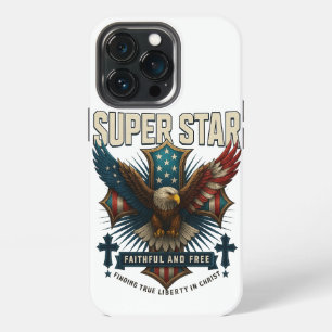 Super Star Eagle Emblem iPhone 13 Pro Case