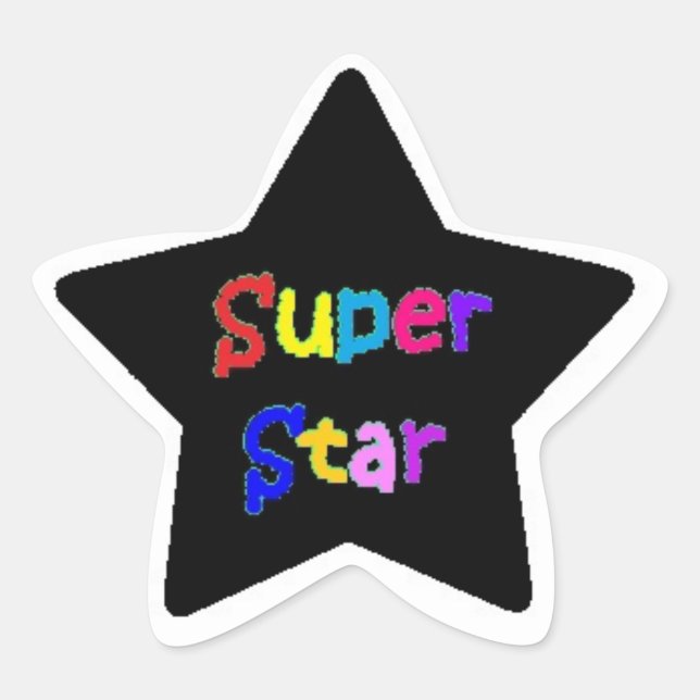 Super Star Stickers (Front)