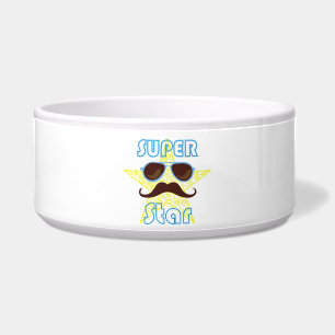 Super Star with sunglasses and mustache