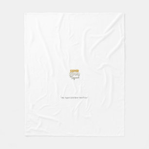 Super Step Dad the Legend Blanket – Cozy Gift