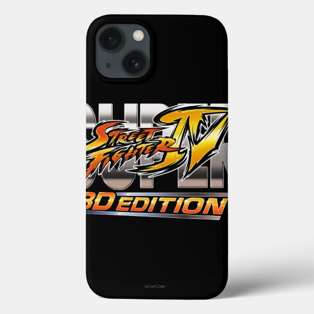 Super Street Fighter IV 3D Edition Logo Case-Mate iPhone Case (Back)
