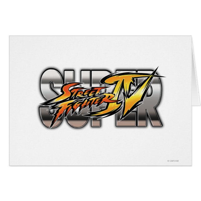 Super Street Fighter IV Logo (Front Horizontal)