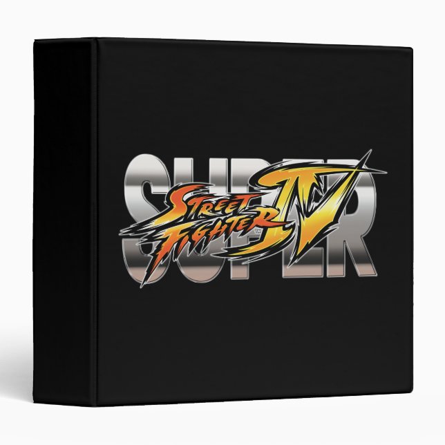 Super Street Fighter IV Logo Binder (Front/Spine)