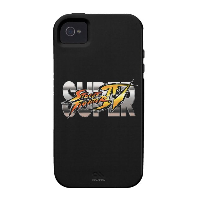 Super Street Fighter IV Logo Case-Mate iPhone Case (Back)