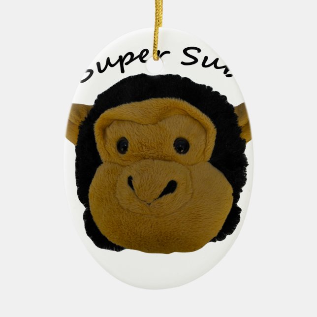 Super Sub Ceramic Ornament (Front)