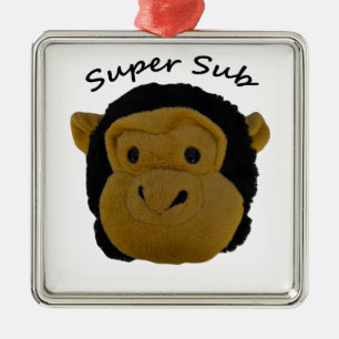 Super Sub Metal Ornament