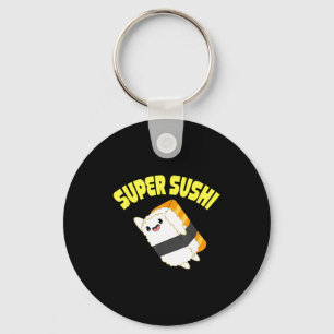 Super sushi kawaii anime japanese keychain