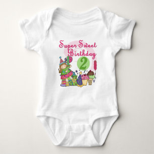 Super Sweet 2nd Birthday T-shirts and Gifts