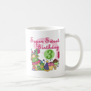 Super Sweet 3rd Birthday Tshirts and Gifts Coffee Mug