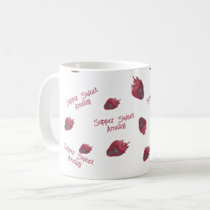 Super sweet Strawberry Personalized Coffee Mug