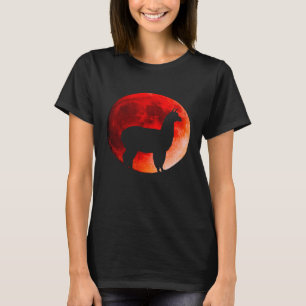 Super T-shirt de costume de lama Eclipse Lunaire d