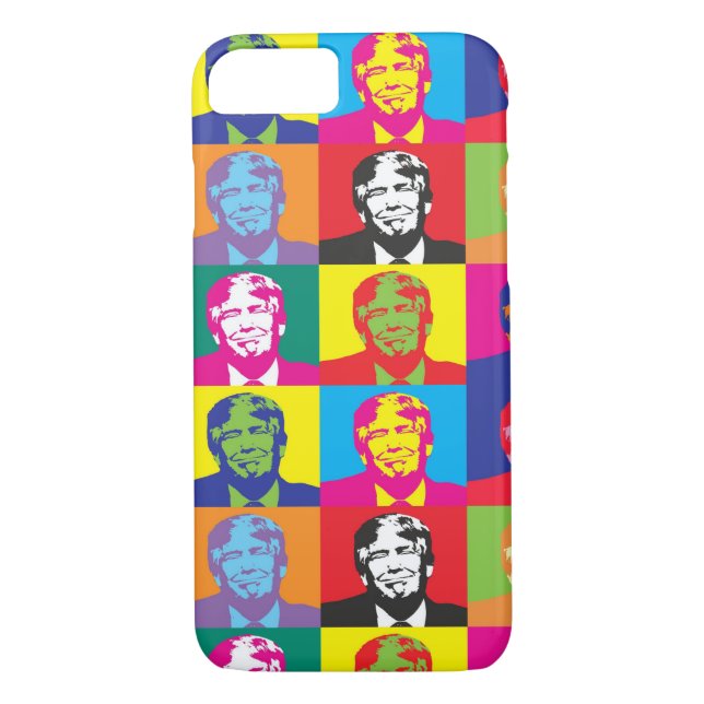 Super Tacky Donald Trump Pop Art Case-Mate iPhone Case (Back)