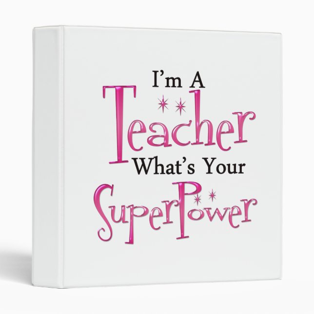 Super Teacher Binder (Front/Spine)