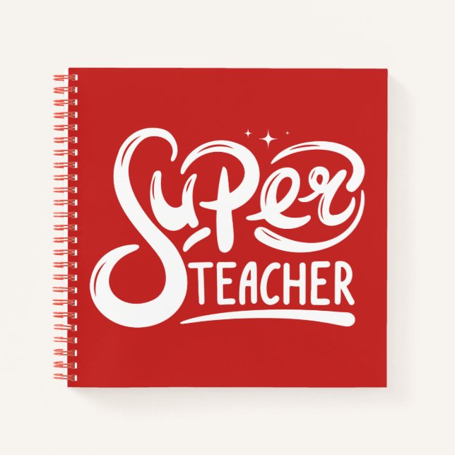 Super Teacher Notebook (Front)
