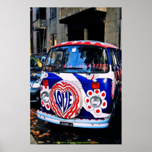 SUPER TIMZ LOVE VAN POSTER - RETRO POSTERS