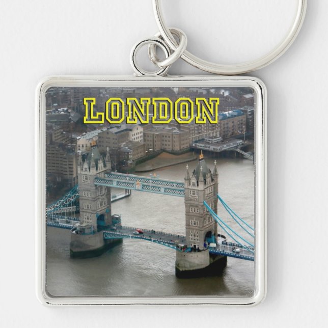 Super! Tower Bridge London Keychain (Front)