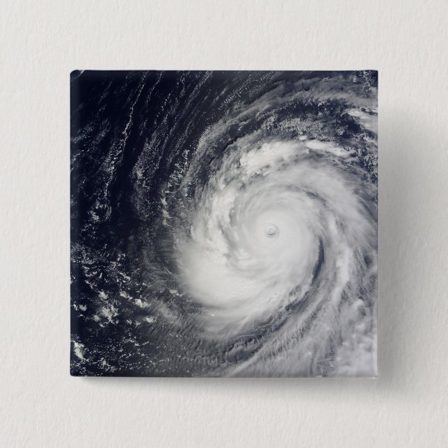 Super Typhoon Choi-wan 2 Inch Square Button (Front)