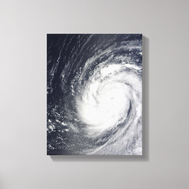 Super Typhoon Choi-wan Canvas Print (Front)