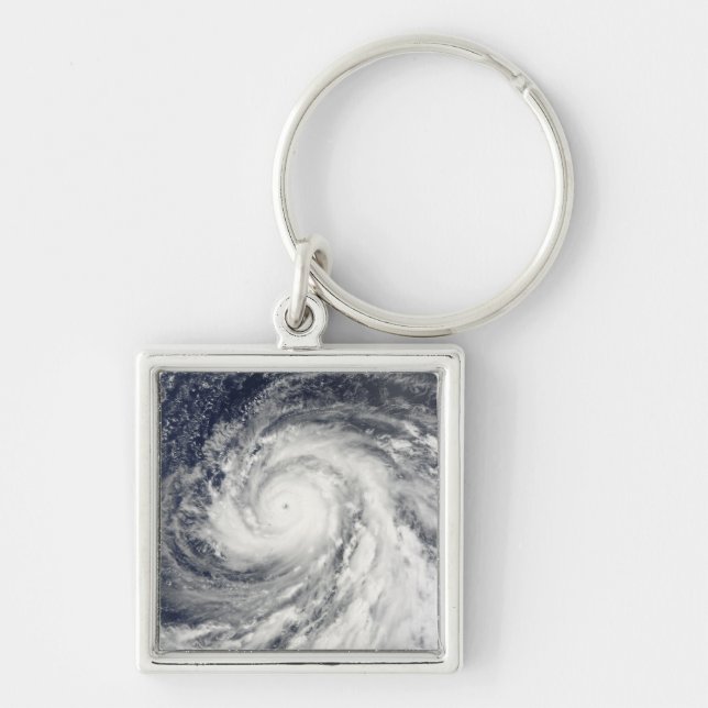 Super Typhoon Choi-wan over the Mariana Islands Keychain (Front)