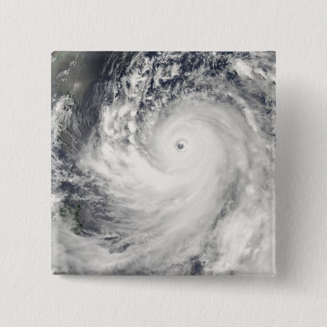 Super Typhoon Man-Yi 2 Inch Square Button (Front)